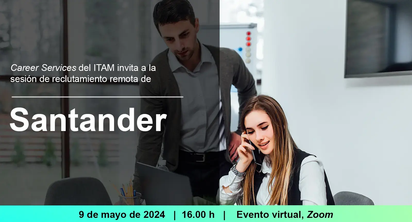 Sesión de reclutamiento Santander