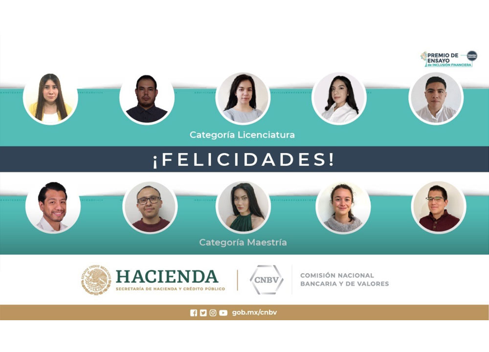 Póster Dos alumnos del ITAM ganaron el primer lugar y la mención honorífica en la primera edición del Premio de ensayo