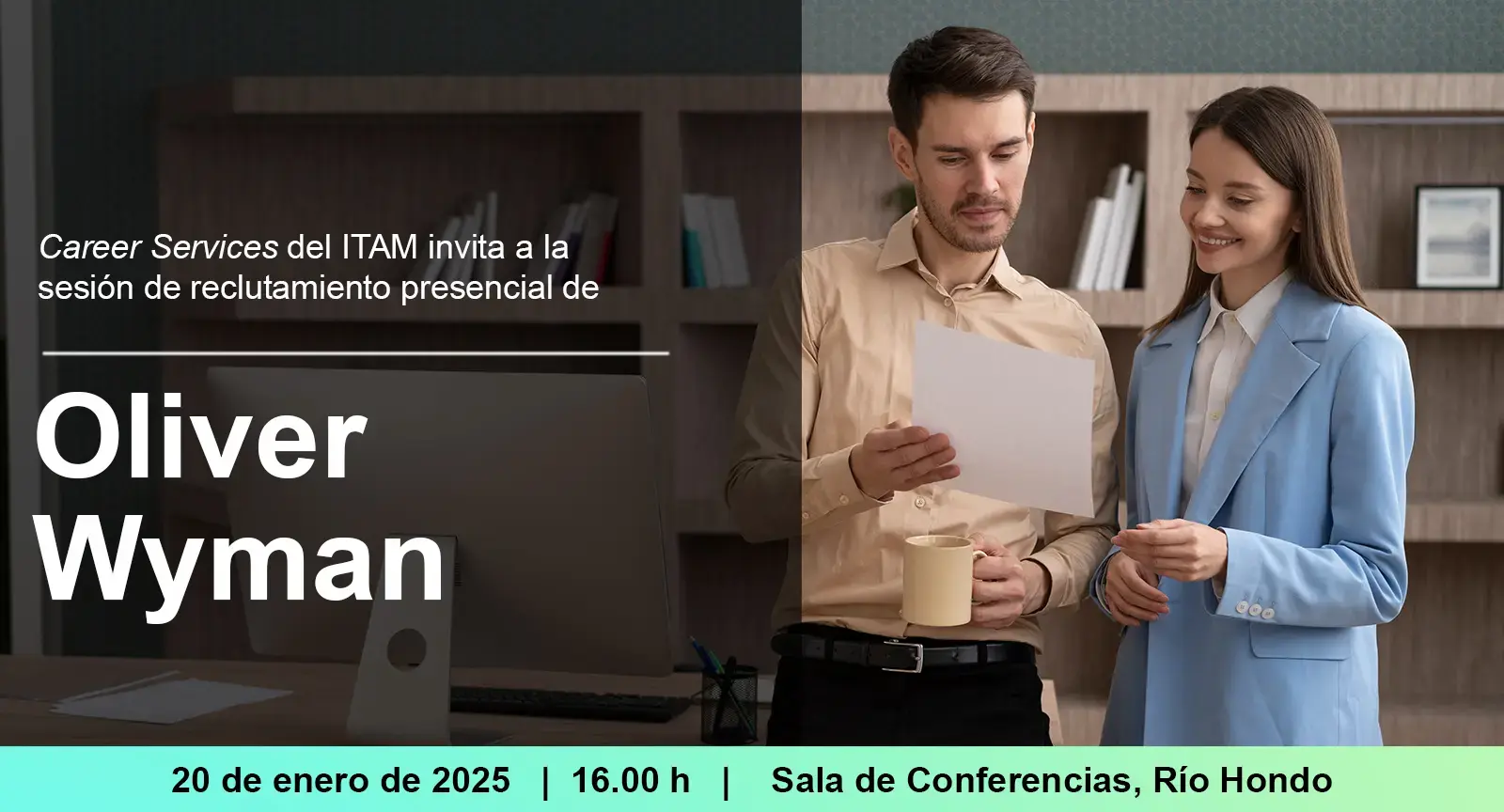  Sesión de reclutamiento Oliver Wyman