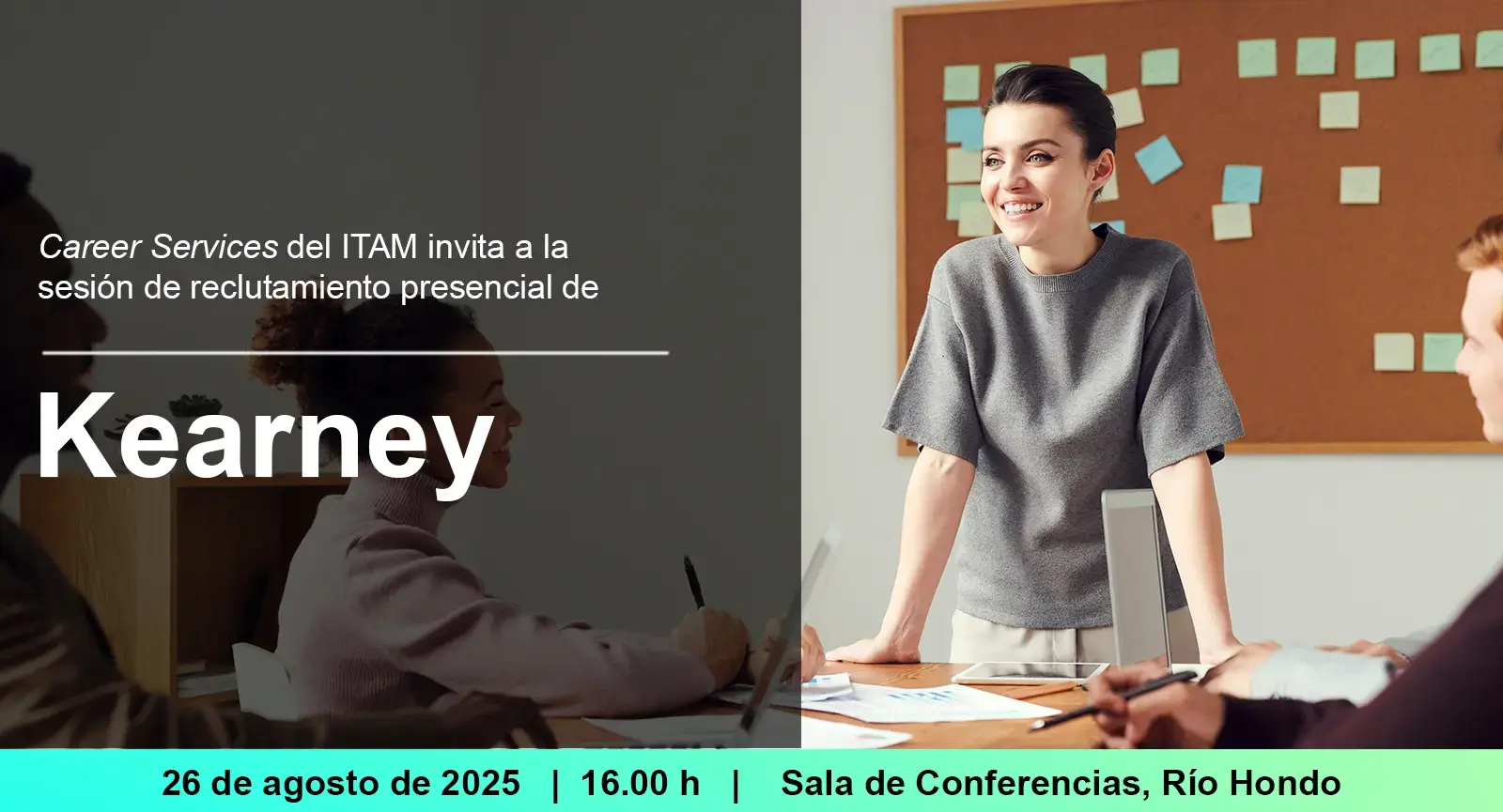  Sesión de reclutamiento Kearney