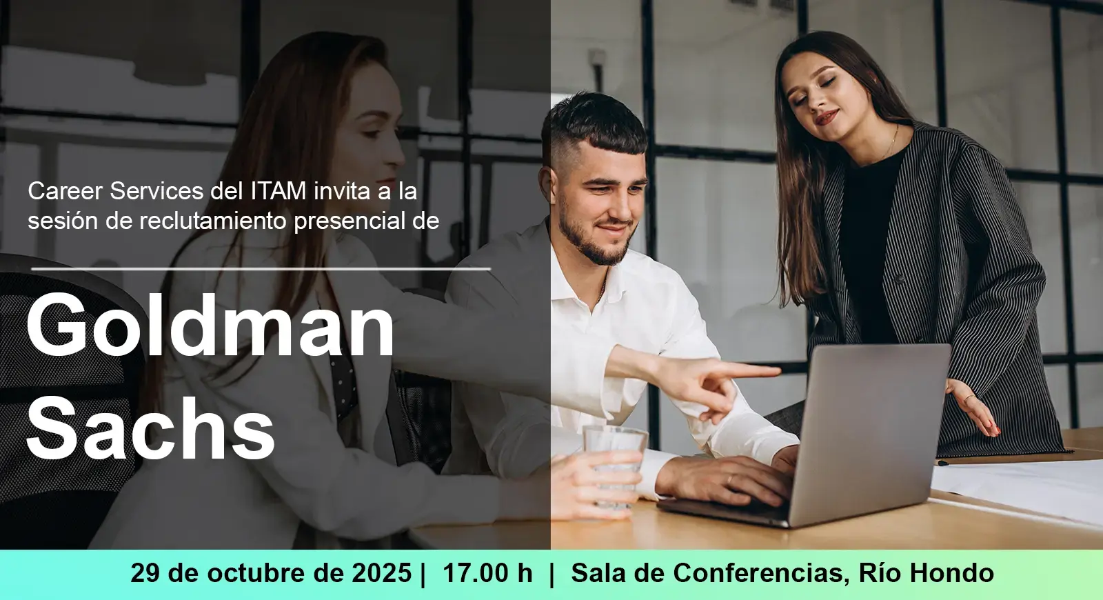 Sesión de reclutamiento Goldman Sachs