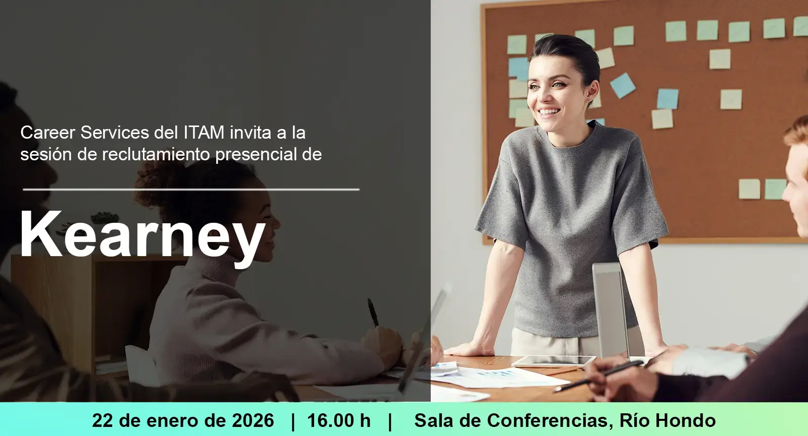 Sesión de reclutamiento Kearney