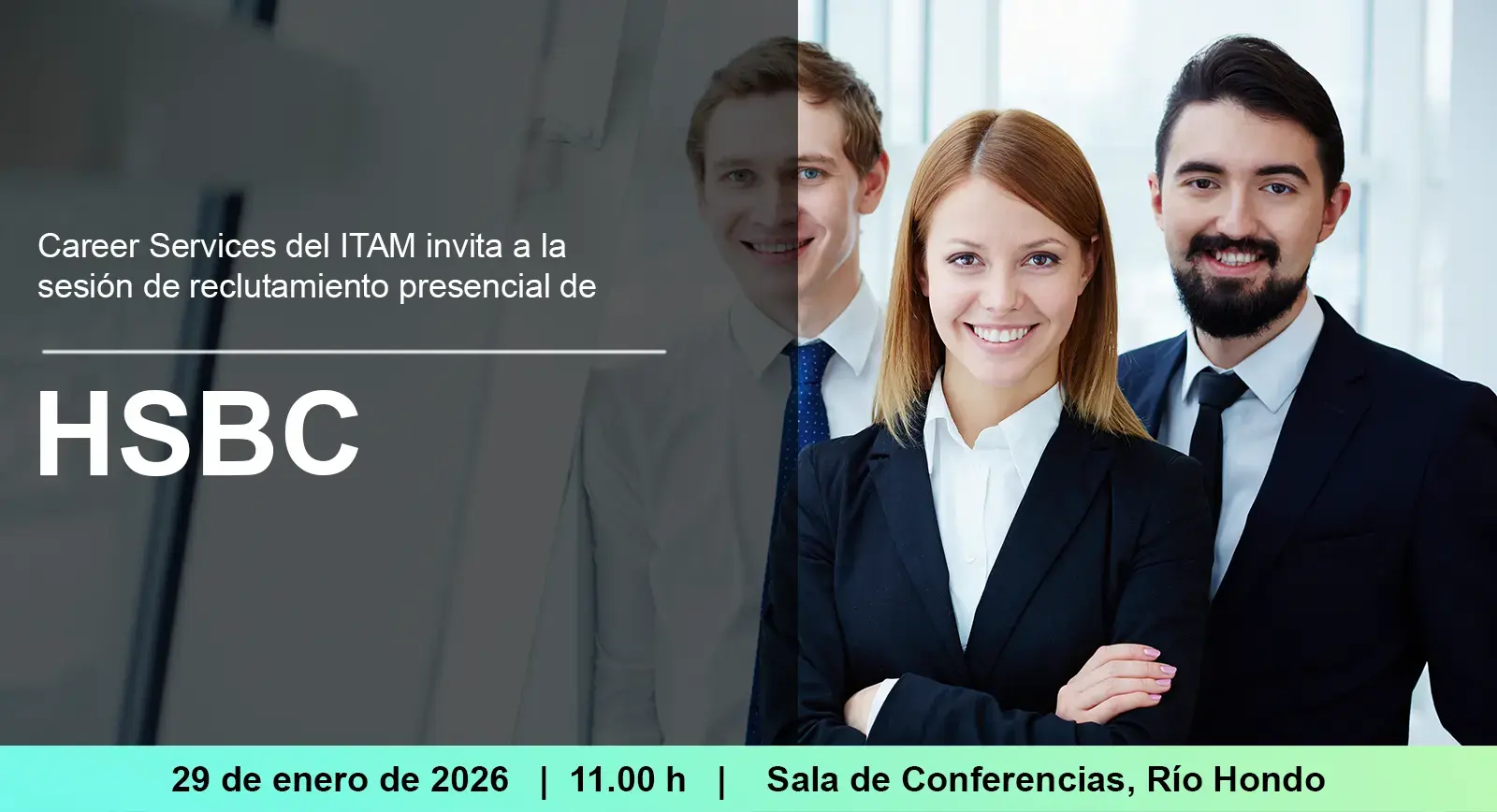 Sesión de reclutamiento HSBC