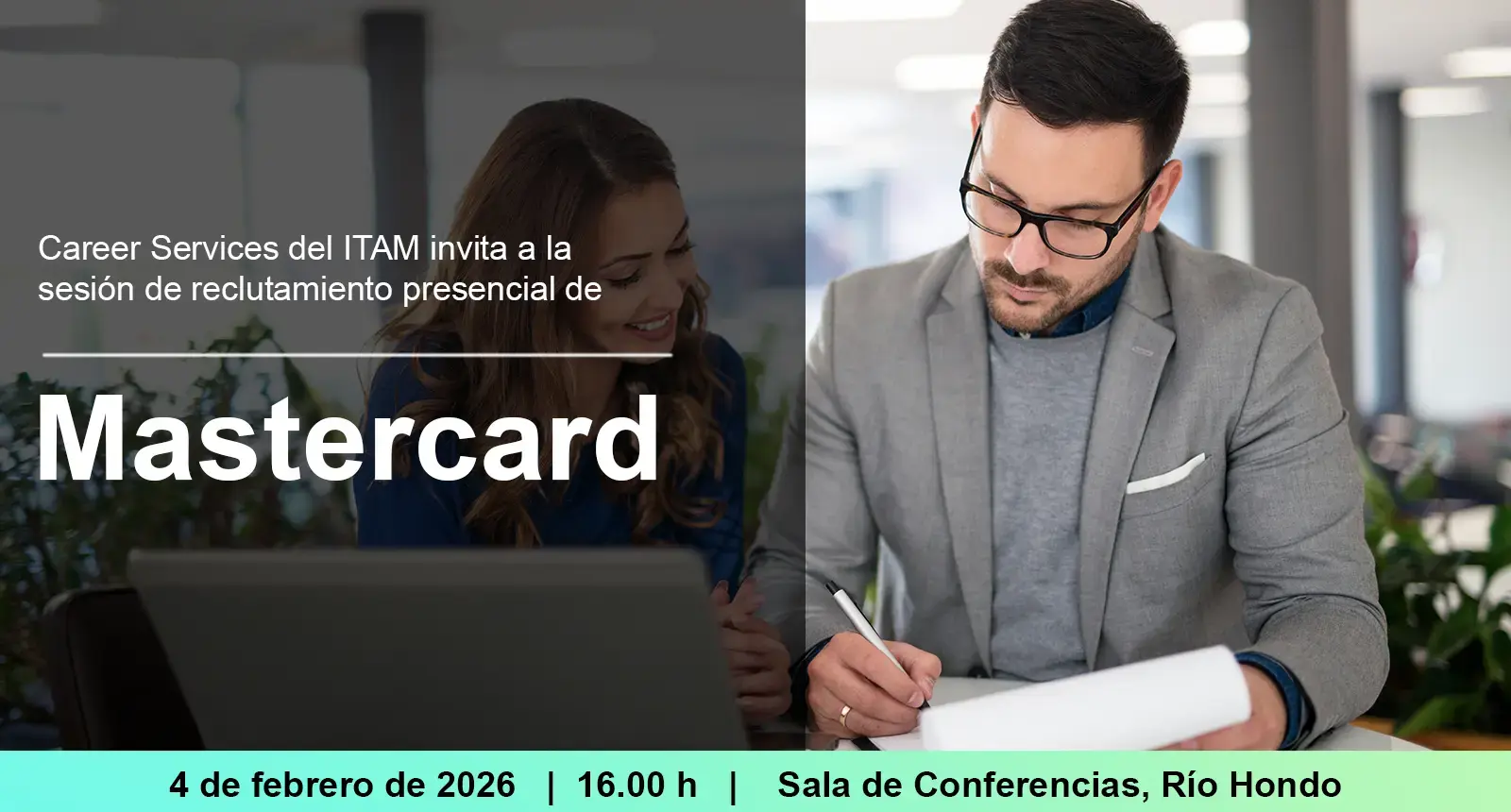 Sesión de reclutamiento Mastercard